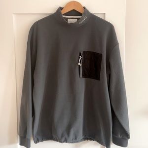 Urban Outfitters mock neck fleece sweatshirt